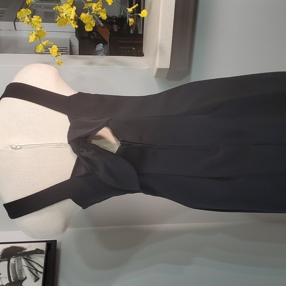 City Triangles, black vintage timeless dress. Made in USA 🇺🇸. Size 9 nice.. - Picture 4 of 8